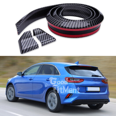 Für Kia Ceed Proceed GT Stinger Kohlefaser Heckspoiler Spoilerlippe Heckflügel