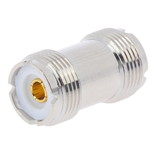 SO-239 UHF Female to Female RF Coax Cable Adapter Connector for PL-259 UHF ^Z8 - Zdjęcie 6 z 12