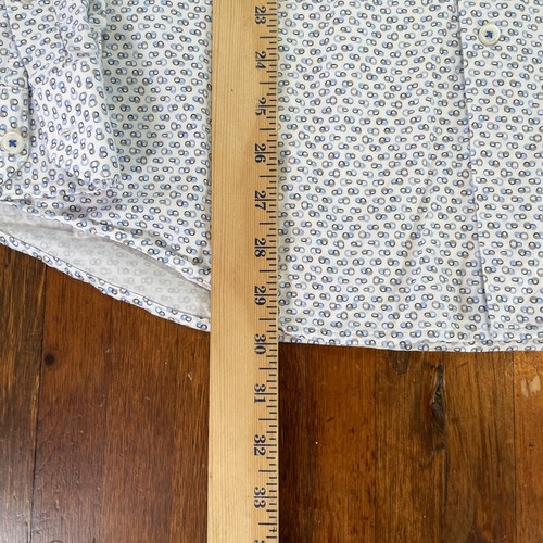 Bugatchi Shirt Mens XL Large Geometric Button Up 8 Way Stretch Performance READ - Picture 7 of 17