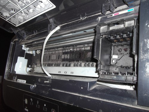 Epson Work Force WF-7010 Inkjet Wide-Format Printer Parts Or Repair - Picture 4 of 13