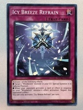 Yugioh 2022 Tin of the Pharaoh's Gods Icy Breeze Refrain MP22-EN040