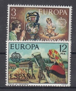 Europa 1976 ESPAGNE 1961/2 Neuf sans charnière Groupez vos achats 42H/