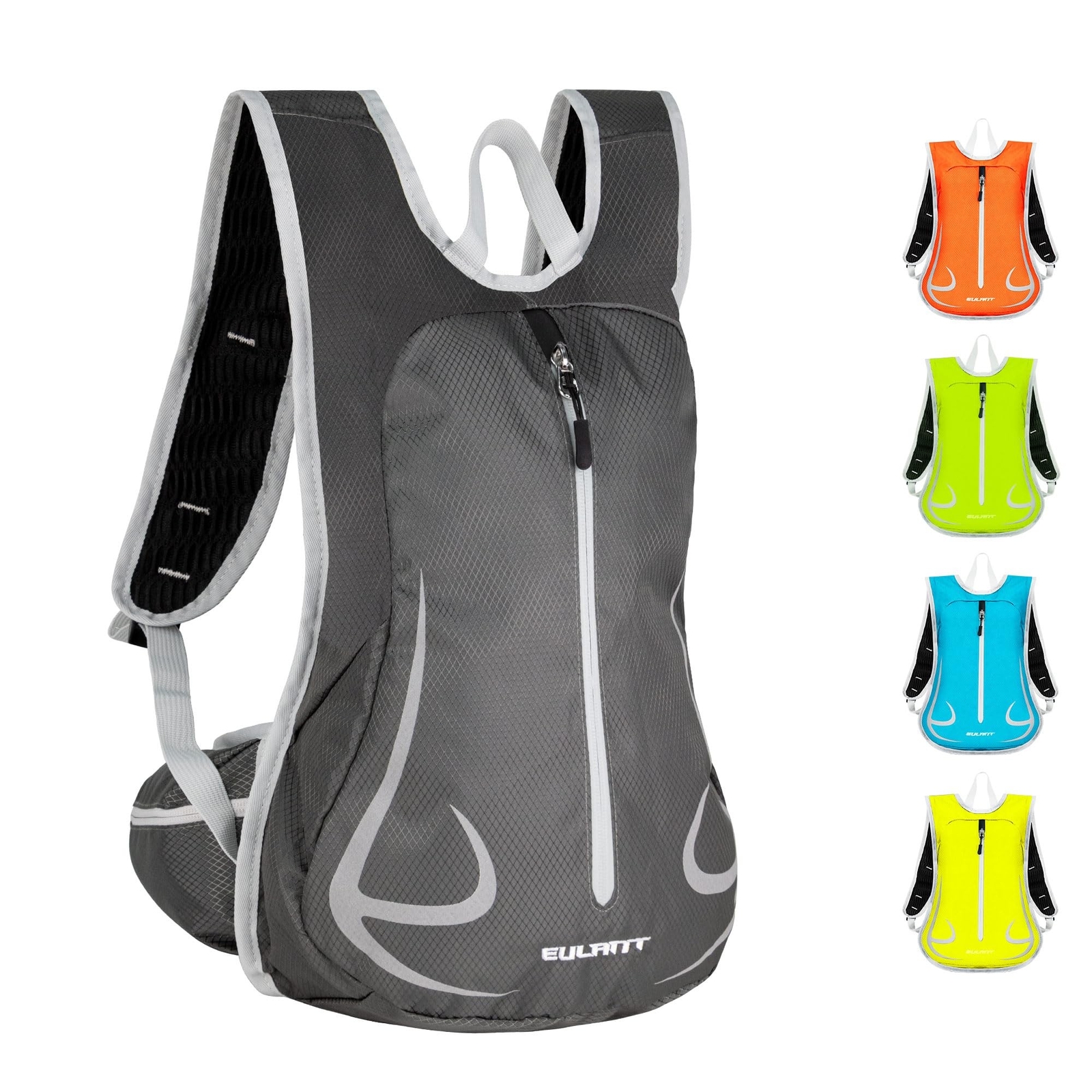 14L Lightweight Hiking Backpack with Reflective Stripes for Cycling-image