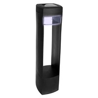 Led Solarleuchte Solar Lampe Kunststoff Schwarz Gartenleuchte Solarlampe 46Cm