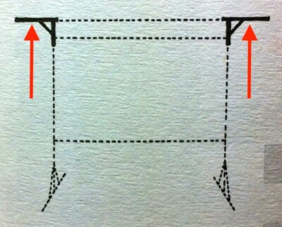 Paire De Barres D’ailes Da-Lite Pour écran Fast-Fold Deluxe 69x120 – Neuves