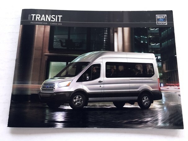 2019 Ford Transit Cargo Van 36-page Car Sales Brochure Catalog