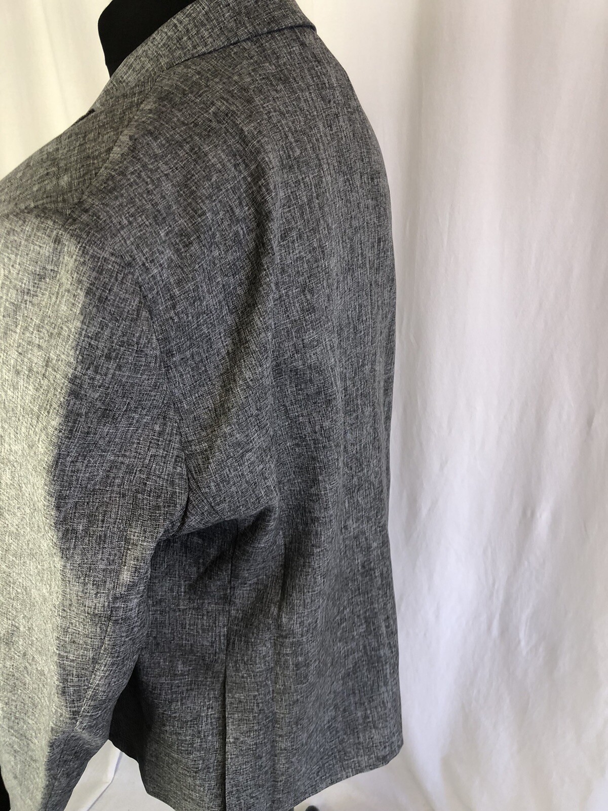 Grey Formal Jacket Coofandy Chambray Size L XL Suit Jacket Men's New C1111 eBay