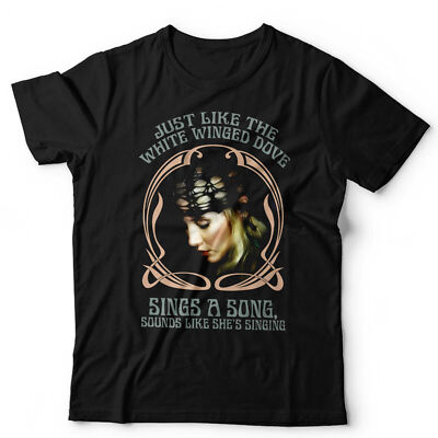 Stevie Nicks TShirt Just Like The White Winged Dove Unisex & Kids Vintage Retro