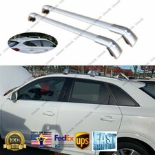 Fit For Audi Q3 2006-2019 Sliver Roof Rack Crossbar Baggage Luggage Carrier Fit For Audi Q3 2006-2019 Sliver Roof Rack Crossbar Baggage Luggage Carrier