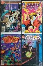 Lot of 4 DC First Issues Jemm-The Ray-Star Hunters-Arion High Grade Box#19