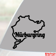 Nurburgring - Vinyl Decal Sticker Car Window Bumper Grand Prix Auto Racing F1