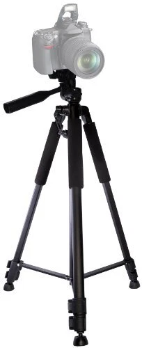 60" Professional Camera Tripod Stand For DSLR Canon Nikon Sony Cameras + Bag - Image 2 of 4