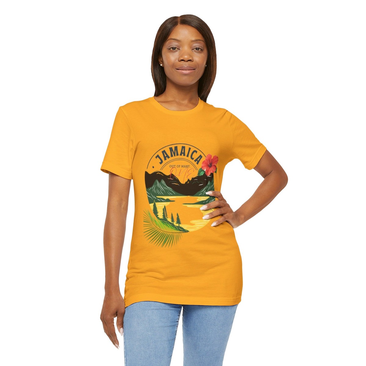 トップス Jama Jamaica Collection Unisex Jersey Short Sleeve Tee | eBay