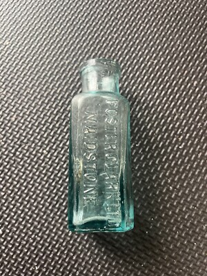 Kleine Vintage Flasche Saft