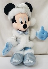 Disney Parks Exclusive 2007 Mickey Mouse Dreaming Of A Disney Holiday Plush 10"