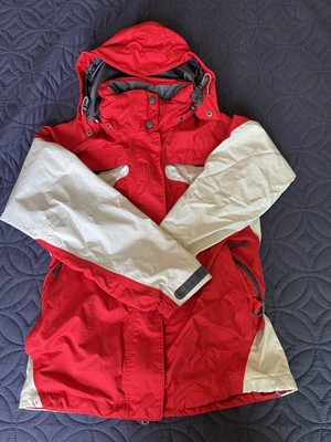 Helly Hansen Helly Tech 5 Heavy Snow Jacket Hooded Full Zip Size M Red