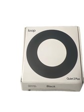 Loop Quiet 2 Earplugs for Noise Reduction Black New Open Box New
