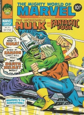 Mighty World of Marvel #311 - Marvel / British - 1978