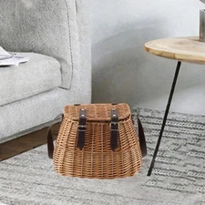 Flower Basket Practical Crossbody Storage Basket for Garden Festival Wedding