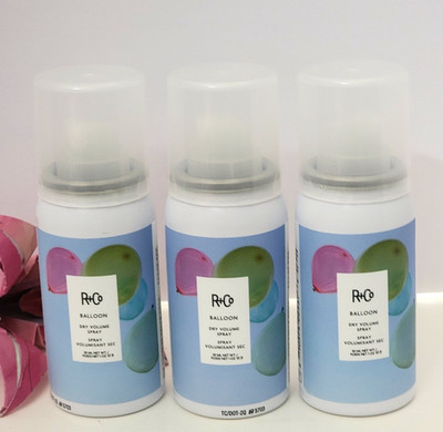 3 pk R+Co Balloon Dry Volume and Texture Spray 30 ml / 1 oz TRAVEL SIZE