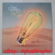 PETER FRAMPTON... Carry The Light Limited Edition Yellow Vinyl LP - SIGNED