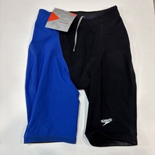 New Speedo Men's LZR Racer Elite 2 High Waist Jammer FINA 28" 7050711