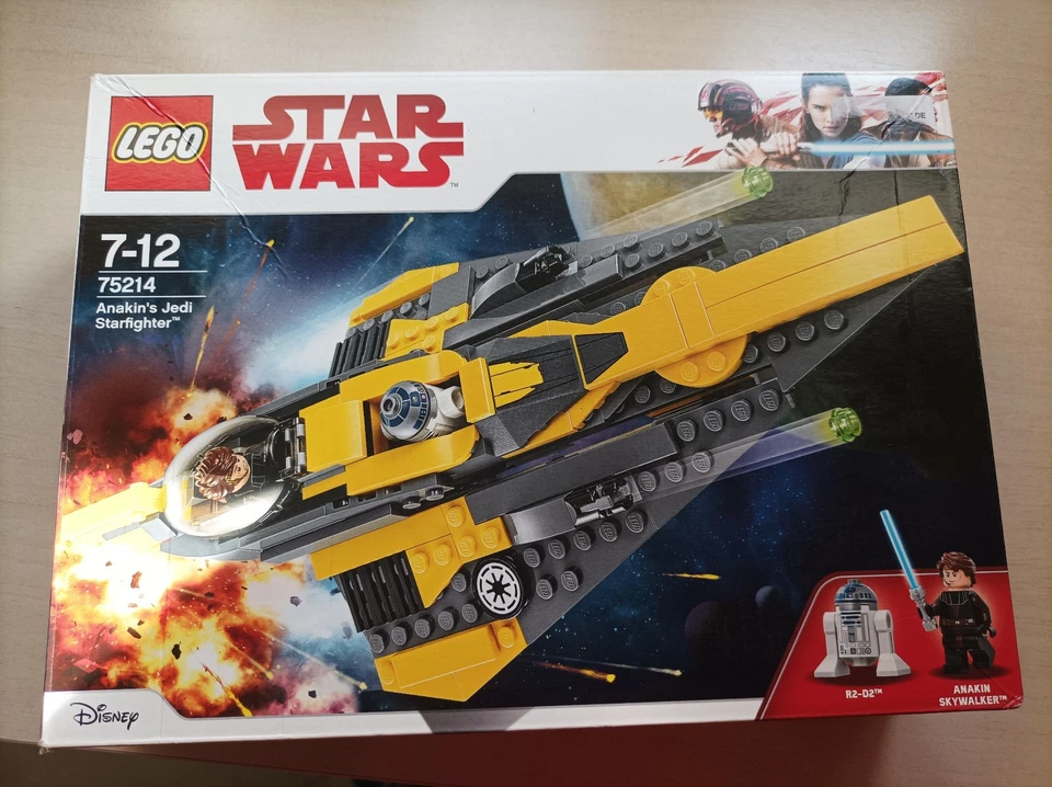lego star wars Anakin's Jedi Starfighter caza estelar Jedi de Anakin Skywalker - Imagen 2 de 4