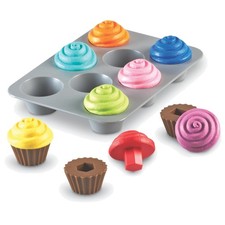 Cupcake Shape Matching Toy - Kids Birthday Gift