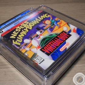 CGC 7.0 B+ - Nester's Funky Bowling Nintendo Virtual Boy 1996 NEW! - RARE!