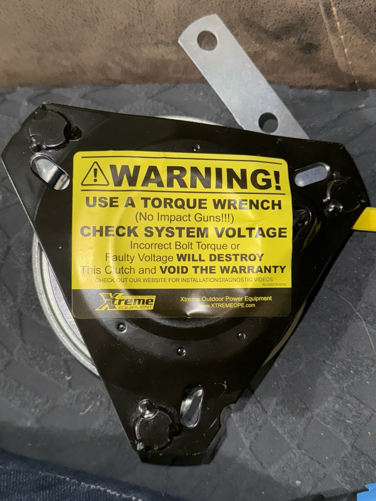 Xtreme Outdoor Power Equipment Clutch  Read Description