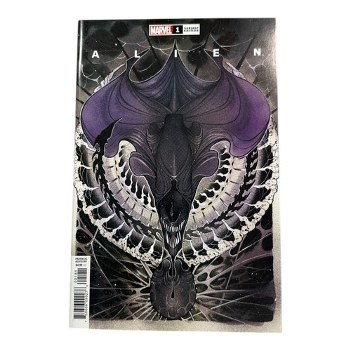 Alien #1 Marvel Comics Variant Edition & Spider-Woman #11 Comic Book Lot - Afbeelding 1 van 3