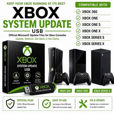 Xbox Series S, X, One, 360 System Update & USB   Official Firmware MAY 2026