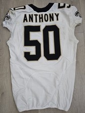 Stephone Anthony 2015 Game Used Worn Saints Jersey. Photomatched. Clemson