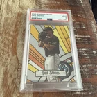 PSA 9  PAUL SKENES 2023 Bowman Chrome Draft STAINED GLASS Rookie RC GEM MINT