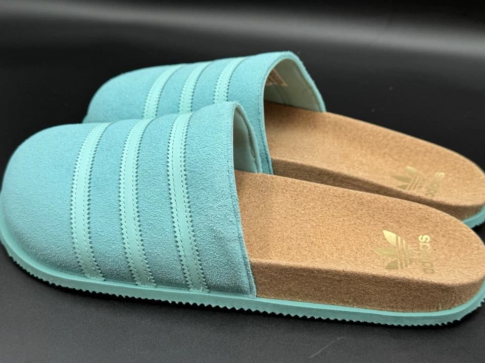 Talla 11 - SANDALIAS ADIMULE CUERO SLIDE [GY2554] FÁCILES COMO NUEVAS ADILETTE 🆕 Foto 2 de 4