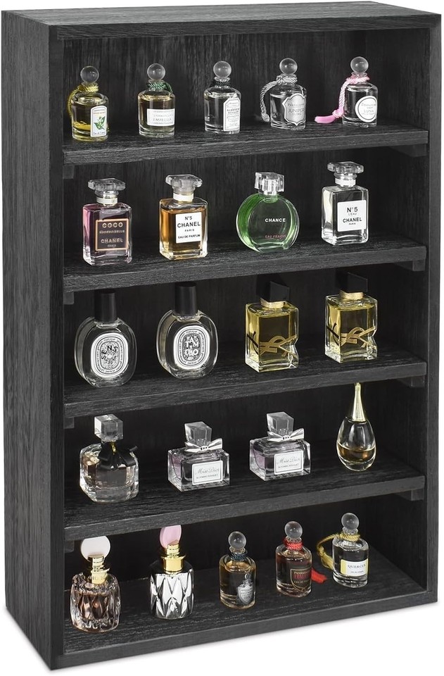 Wooden Wall-Mounted Display Shelves Rack for Collectibles, Figures,Shot ...