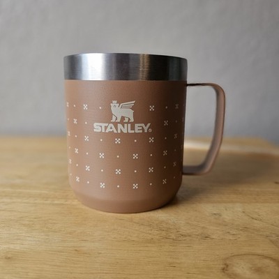 Stanley 12oz Insulated Camp Mug Brown Stainless Steel Coffee Cup Travel Mug  | eBay