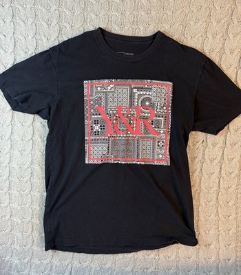 Young & Reckless Men's T-Shirt Black Size Medium