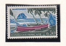 🦬Timbre France N°1644 - Luxe ** Rocher du Diamant - MNH** - 1970🦬