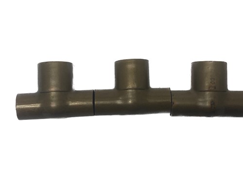 (3) NOS Nibco 1/2” x 1/2” x 3/4” Copper Wrot Tee Pipe Fittings 611BH 1/2X1/2X3/4