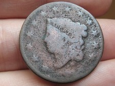 1816-1835 Matron Head Large Cent Penny- Mature Head