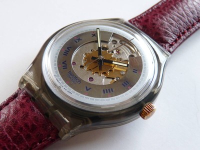Swatch Rubin Automatic Watch Sam100 1991 First-Gen Collectible