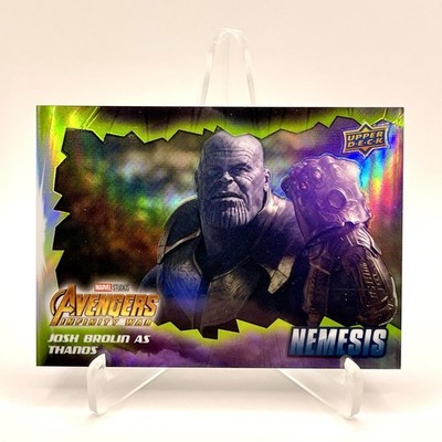 Upper Deck 2022 Marvel MCU Allure - Nemesis /99 Insert - Thanos N-10