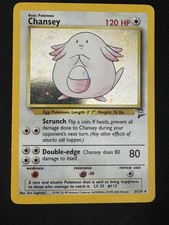 Chansey 003/130 Base Set 2 Holo LP