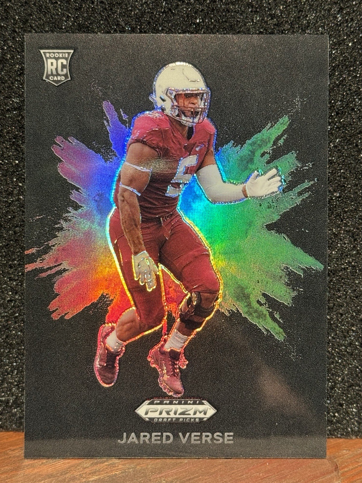 2024 Panini Prizm Draft Picks JARED VERSE Color Blast Rookie
