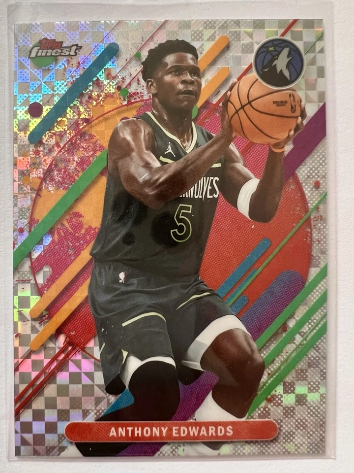 Anthony Edwards 2025-26 Topps Finest Rare X-fractor #263 - Bild 1 von 2
