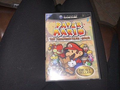 Nintendo Paper Mario: The Thousand-Year Door GameCube (2004) With Case