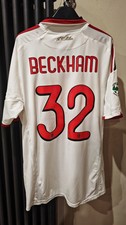Maglia Ac Milan Away Beckham 2009 2010 Originale Adidas Taglia L