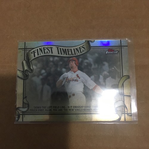2026 Topps Finest Mark McGwire Refractor (RAW)