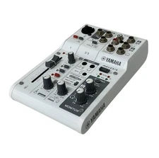 Yamaha AG03 MK2 White Live Streaming Mixer, Excellent Condition, Barely Used